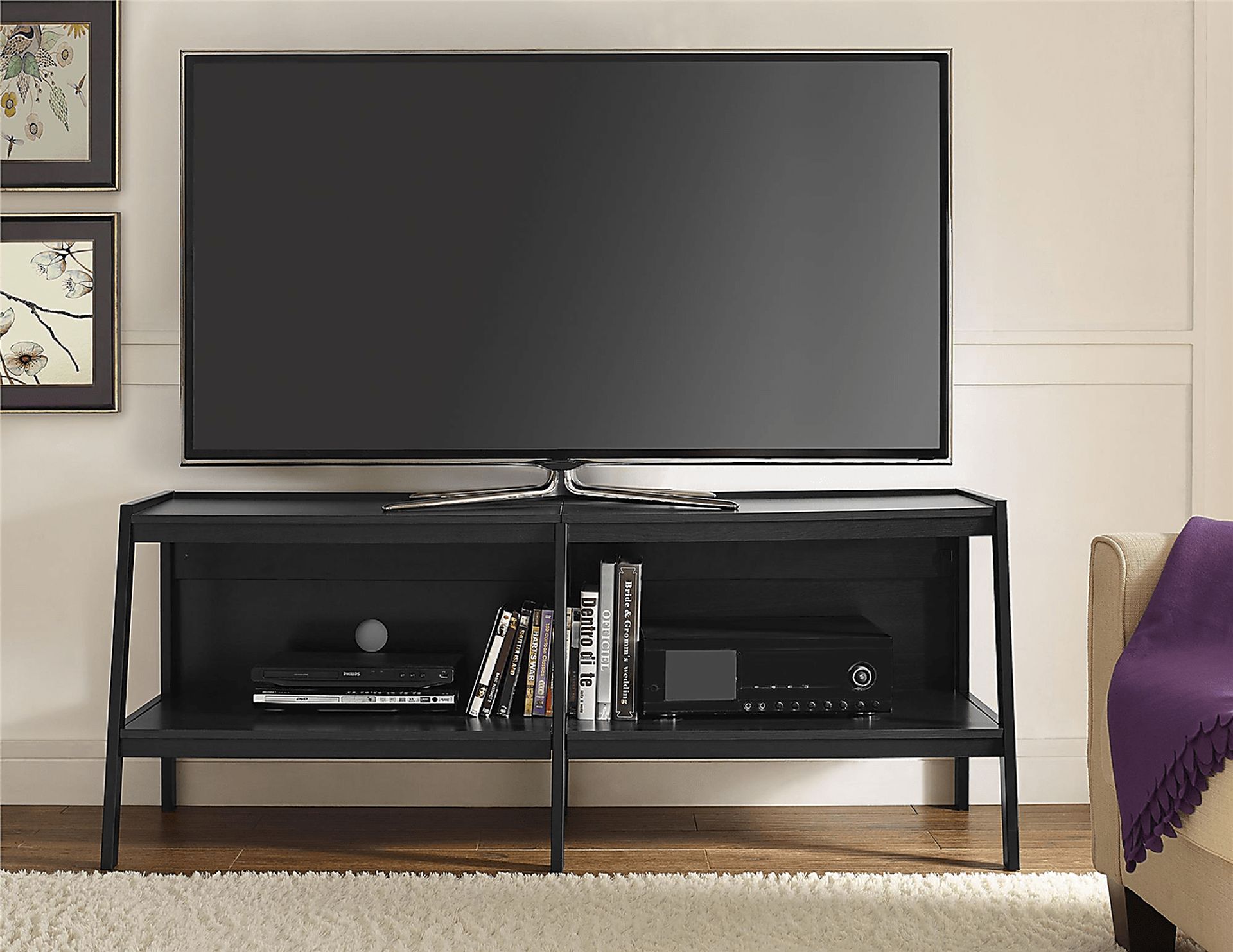 Paulton Black 60 in. Console - Image 4