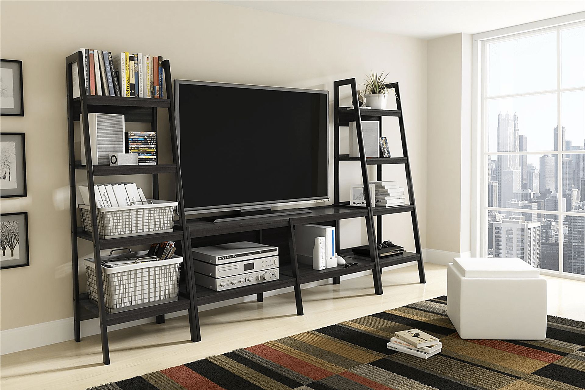 Paulton Black 60 in. Console - Image 5