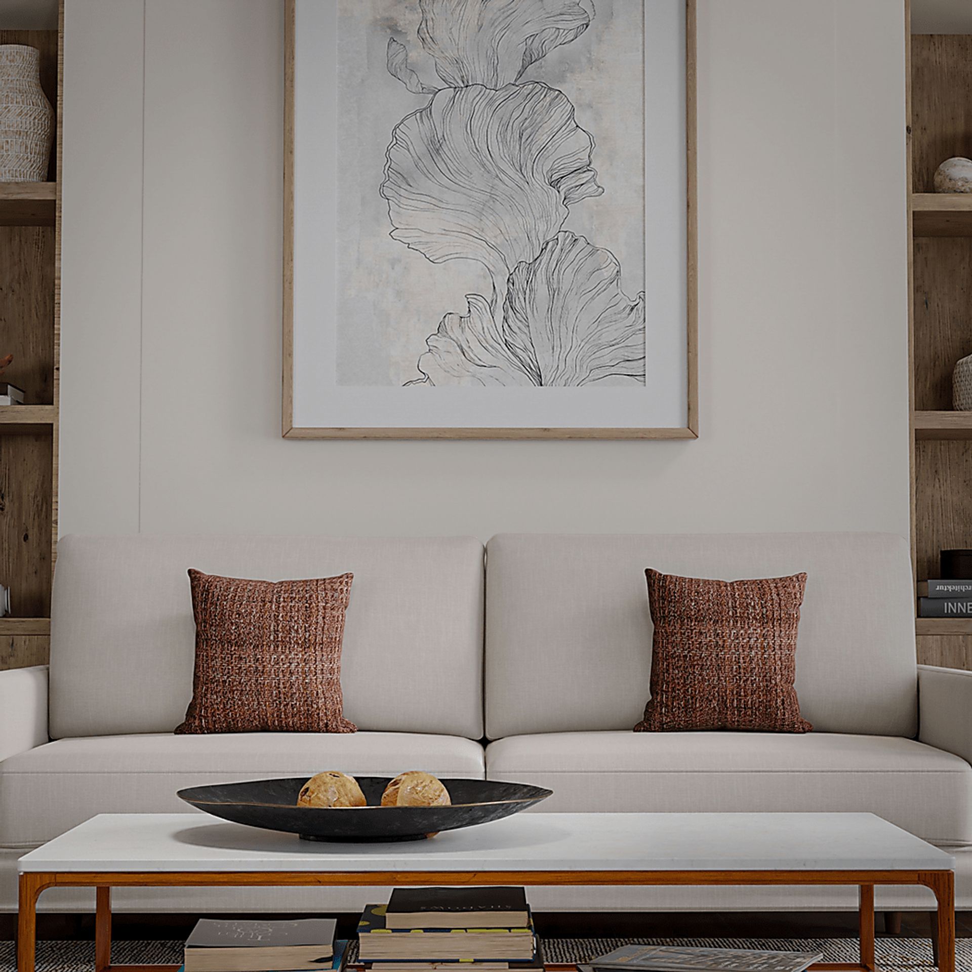 Paulur Cinnamon Indoor/Outdoor Accent Pillow - Image 2