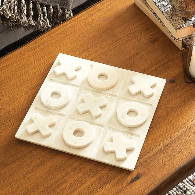 Paulwood White Tic Tac Toe Set - Thumbnail - Image 3