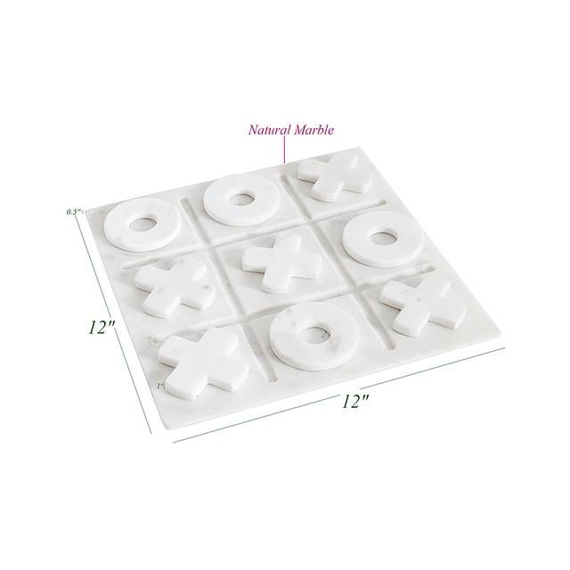 Paulwood White Tic Tac Toe Set - Thumbnail - Image 4