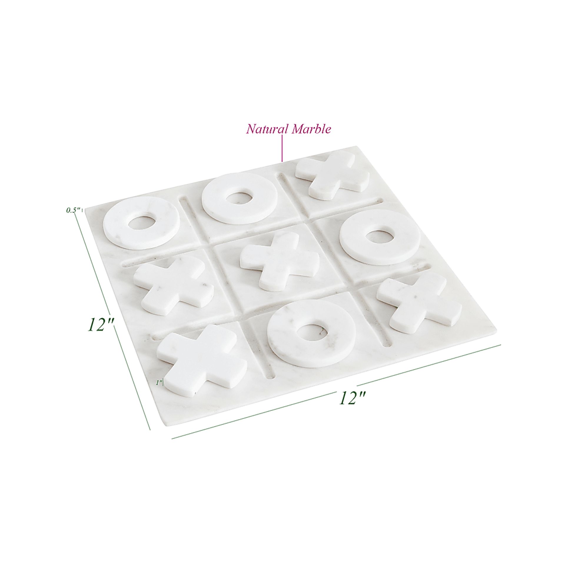 Paulwood White Tic Tac Toe Set - Image 4