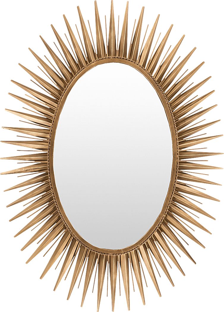 Paulyn Gold Mirror