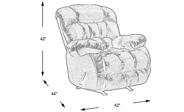 Dimension Image. Please refer to the Dimension Tab on this page for dimension details.