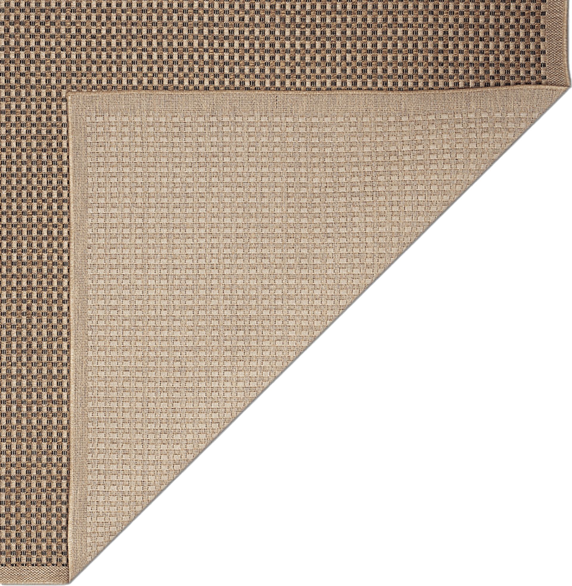 Pawley Black 6'6 x 9'4 Indoor/Outdoor Rug - Image 3