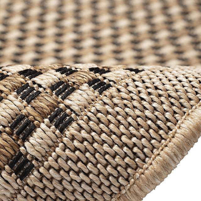 Pawley Black 7'10 x 9'10 Indoor/Outdoor Rug - Thumbnail - Image 5