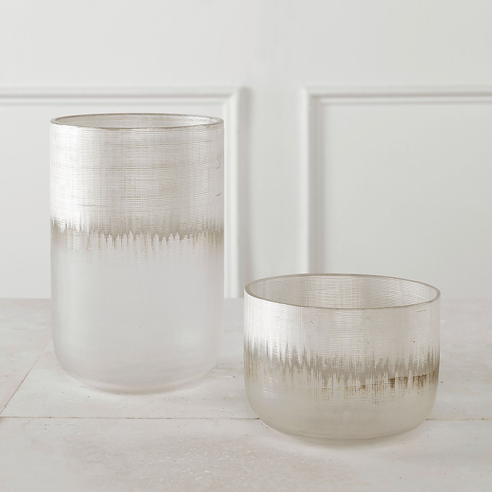 Paxyi Silver Vase, Set of 2 - Image 2