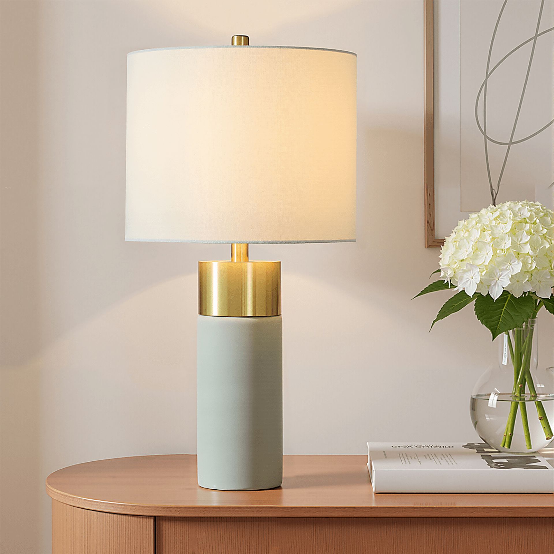 Payeton Gray Lamp - Image 2