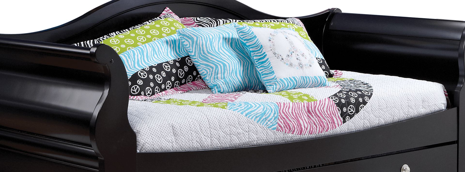 Peace Sign Twin Bed Set - Image 1