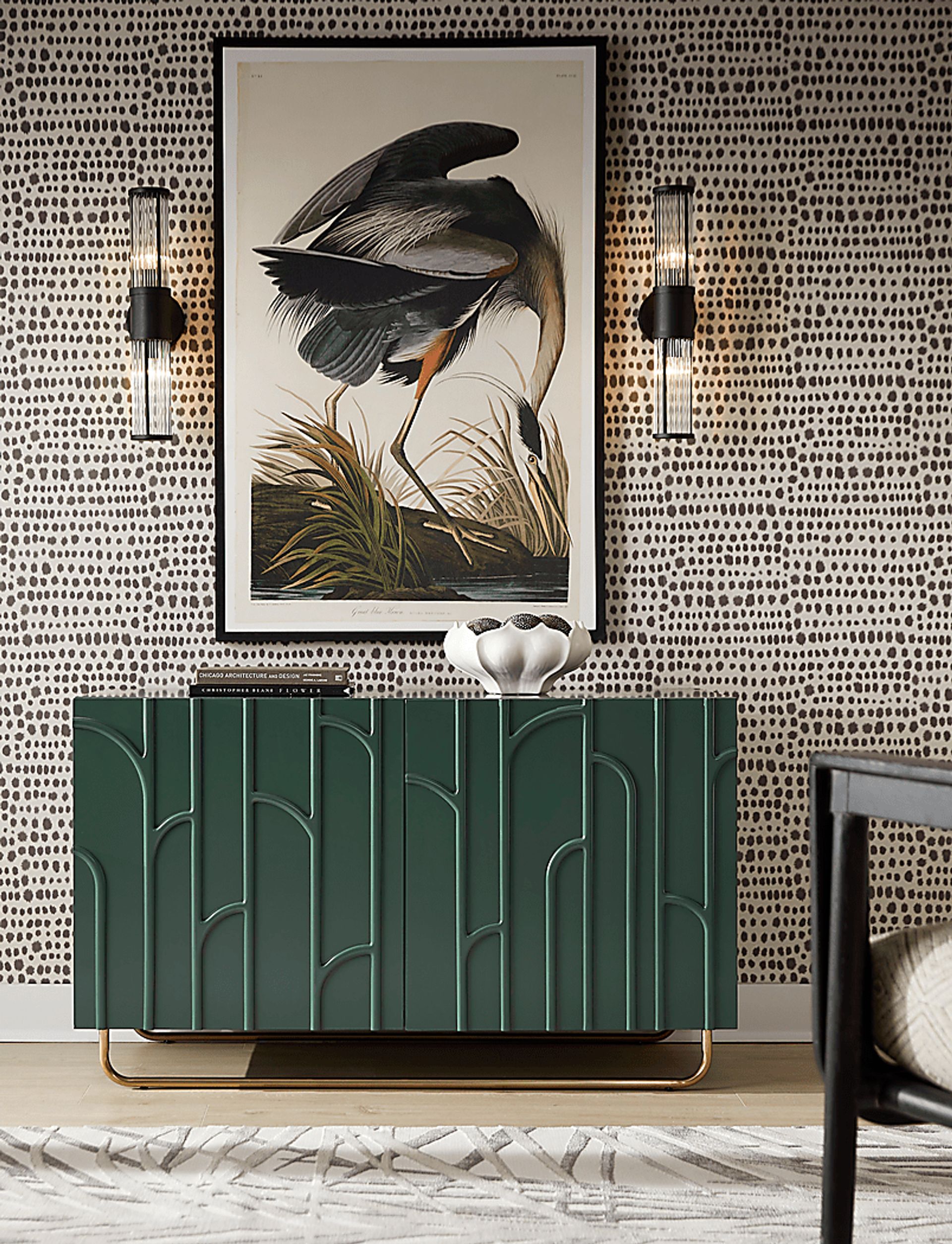 Peachcloud Green Accent Cabinet - Image 2