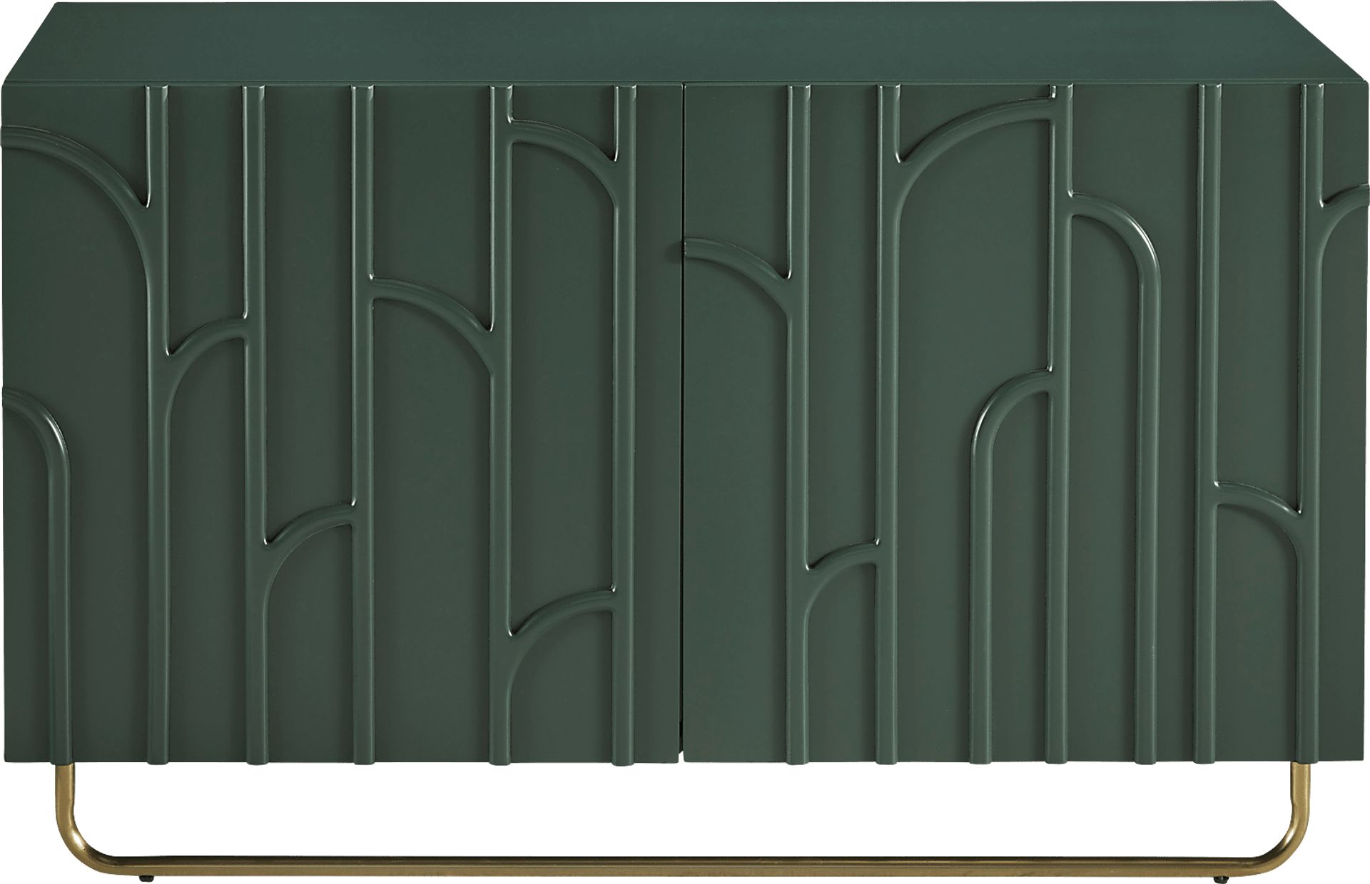 Peachcloud Green Accent Cabinet - Image 4
