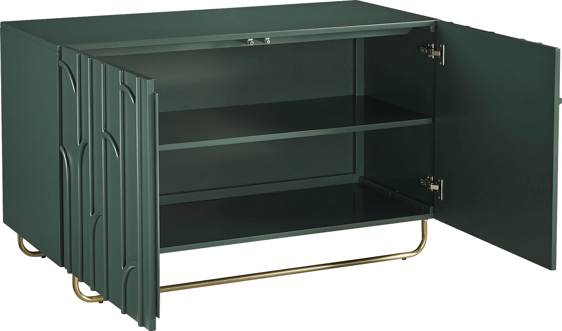 Peachcloud Green Accent Cabinet - Image 5