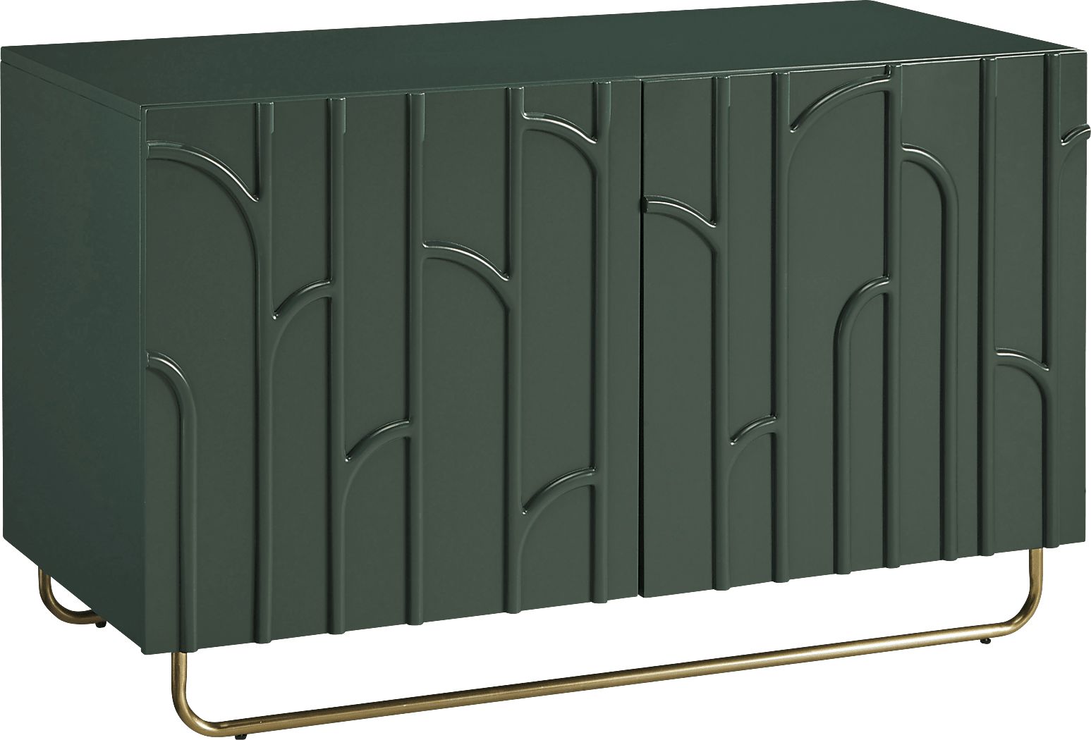 Peachcloud Green Accent Cabinet