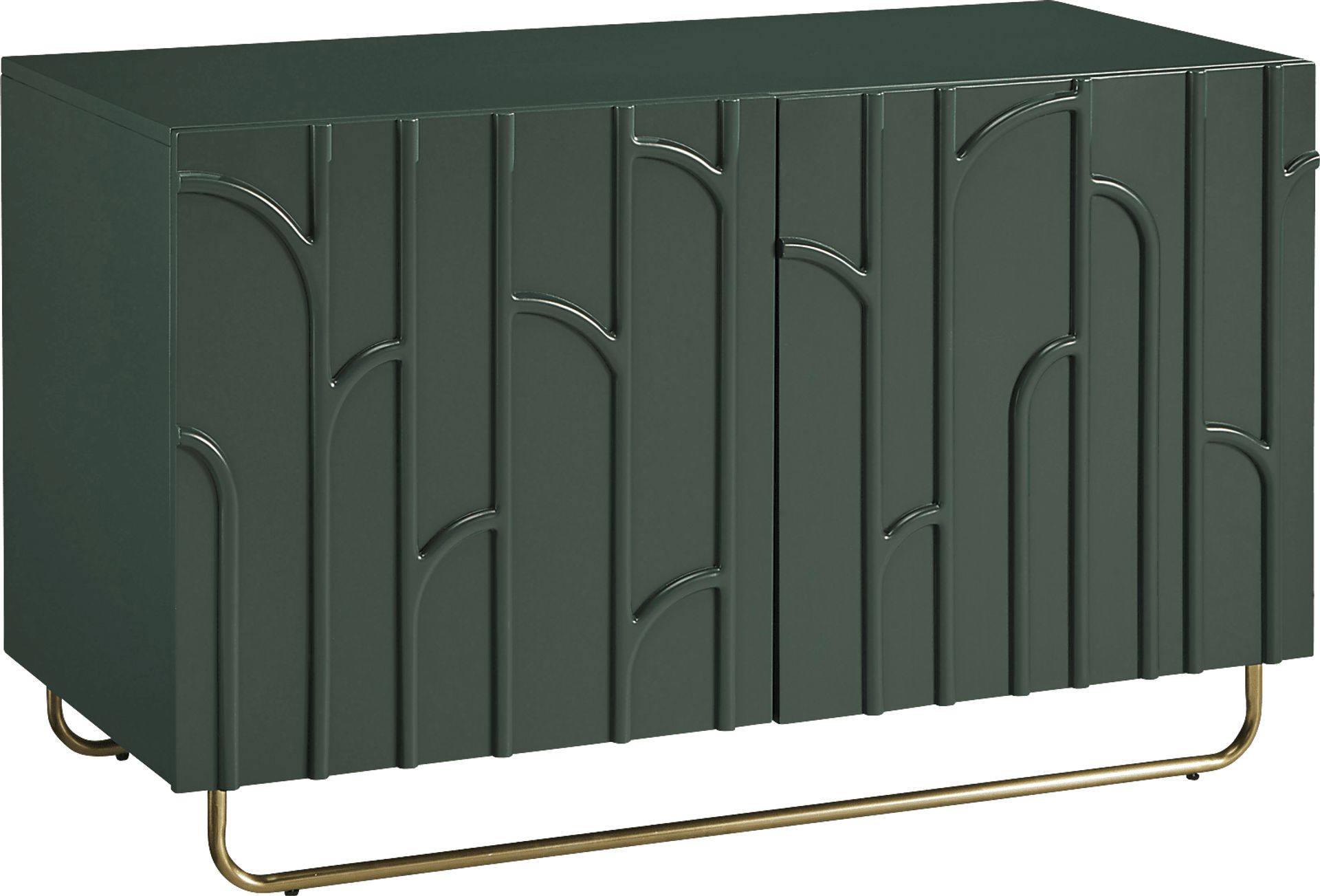 Peachcloud Green Accent Cabinet - Image 1