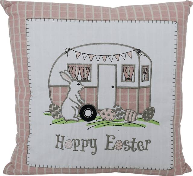 Peachford Pink Throw Pillow - Thumbnail - Image 1