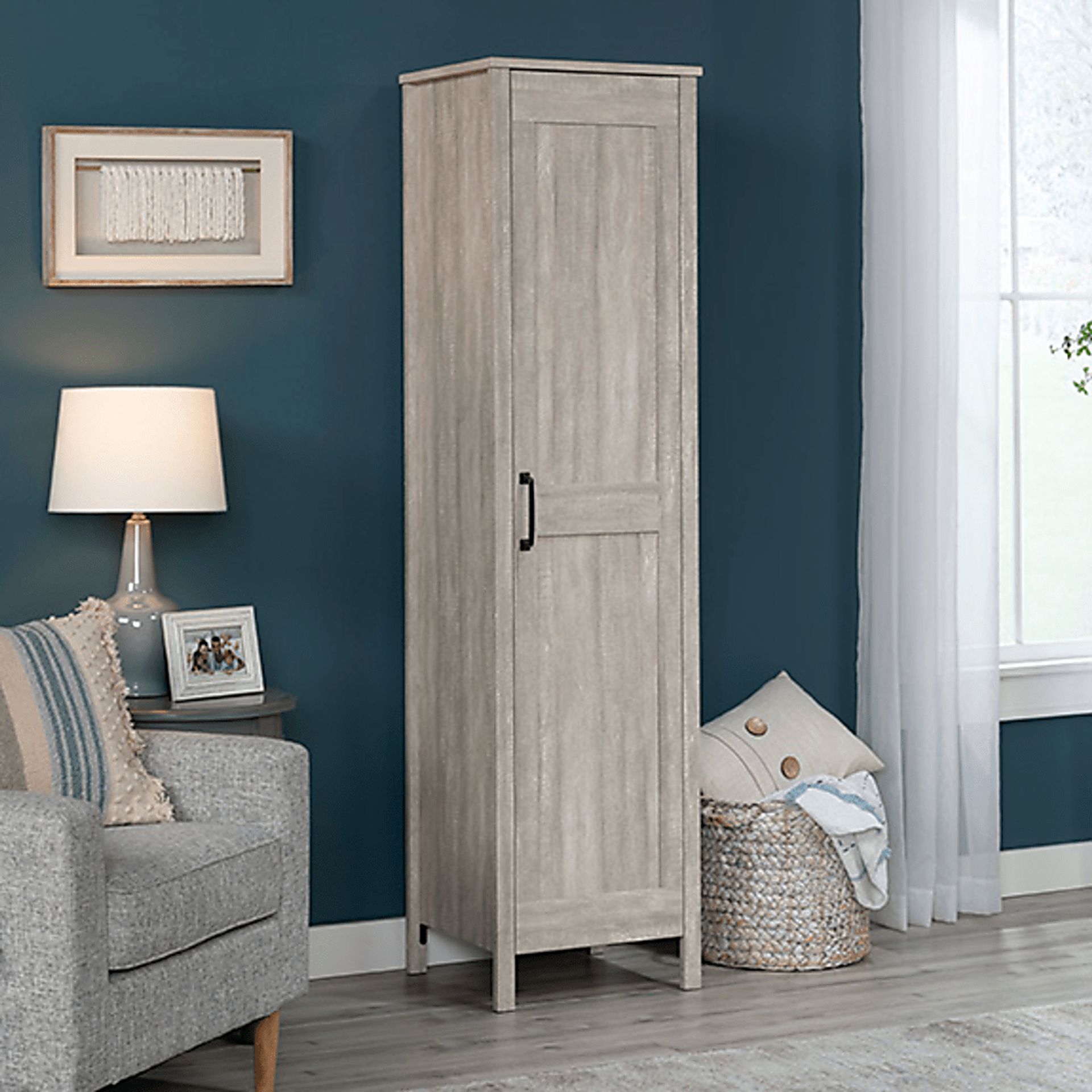 Peachshack Gray Storage Cabinet - Image 2