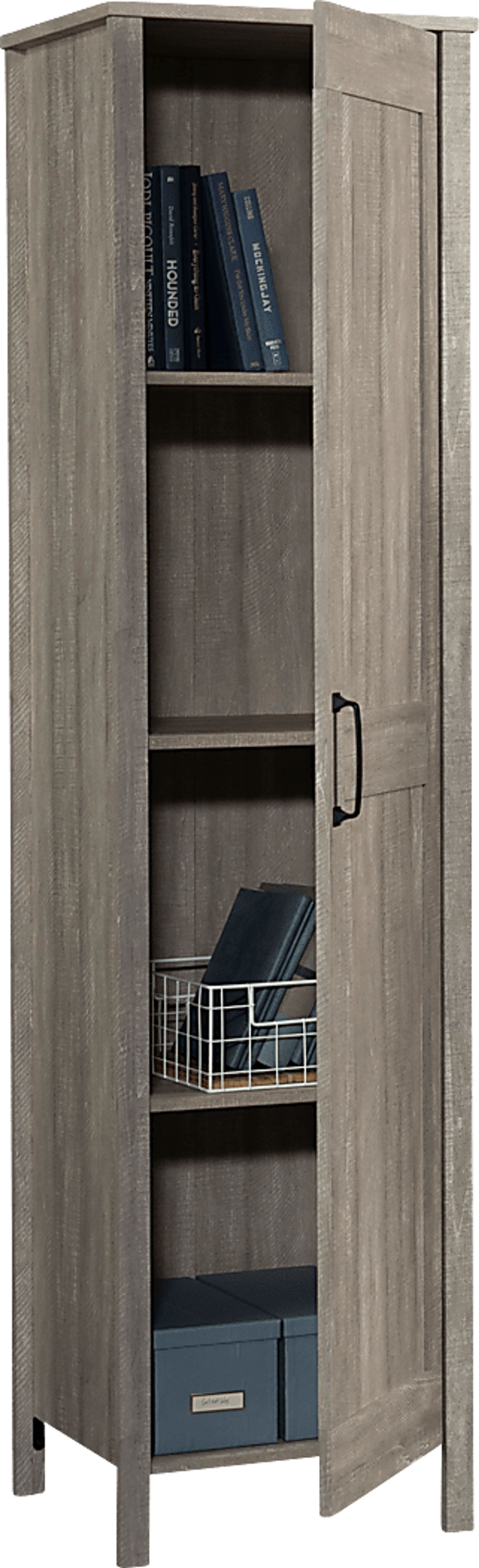Peachshack Gray Storage Cabinet - Image 4