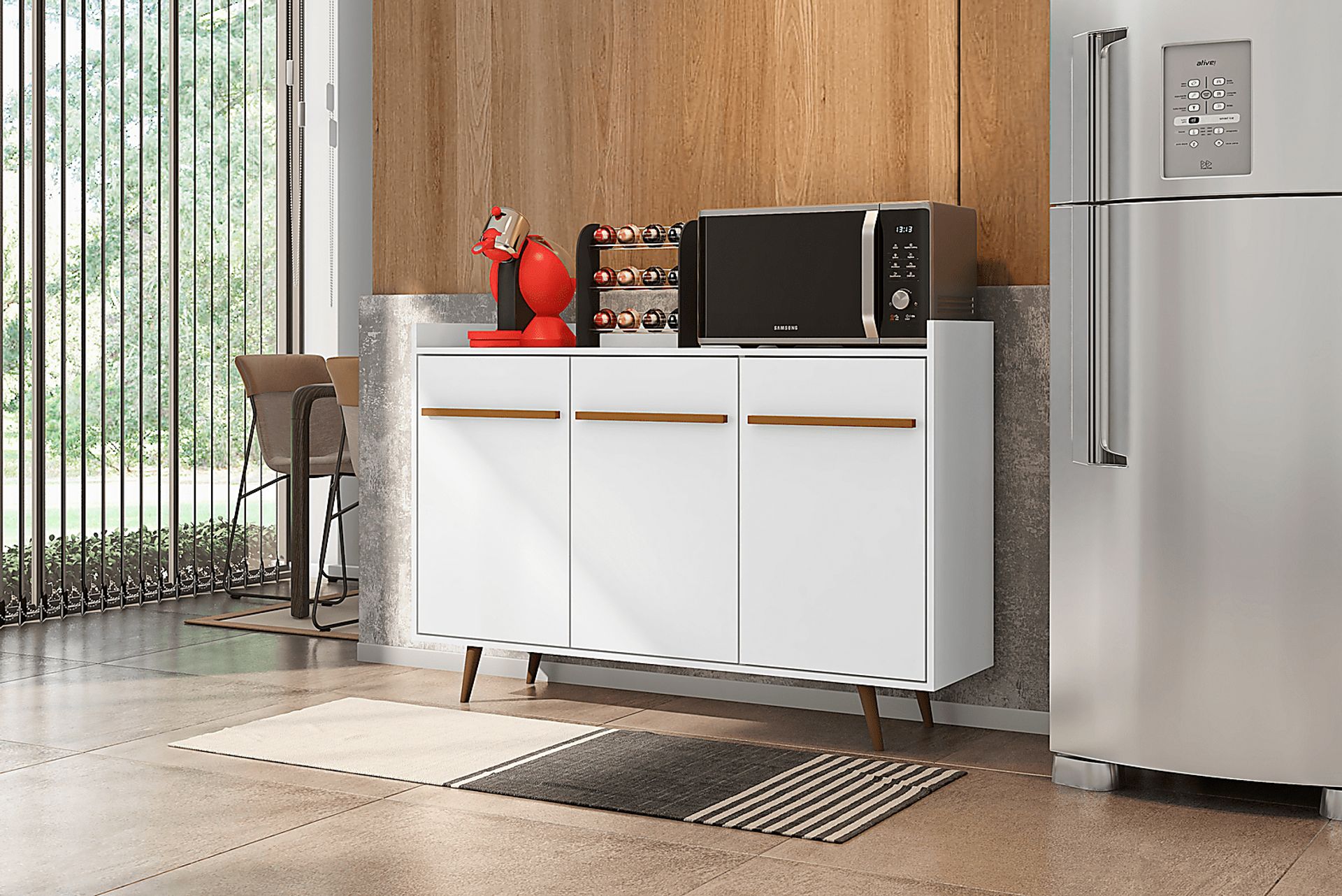 Peachtube White Sideboard - Image 2