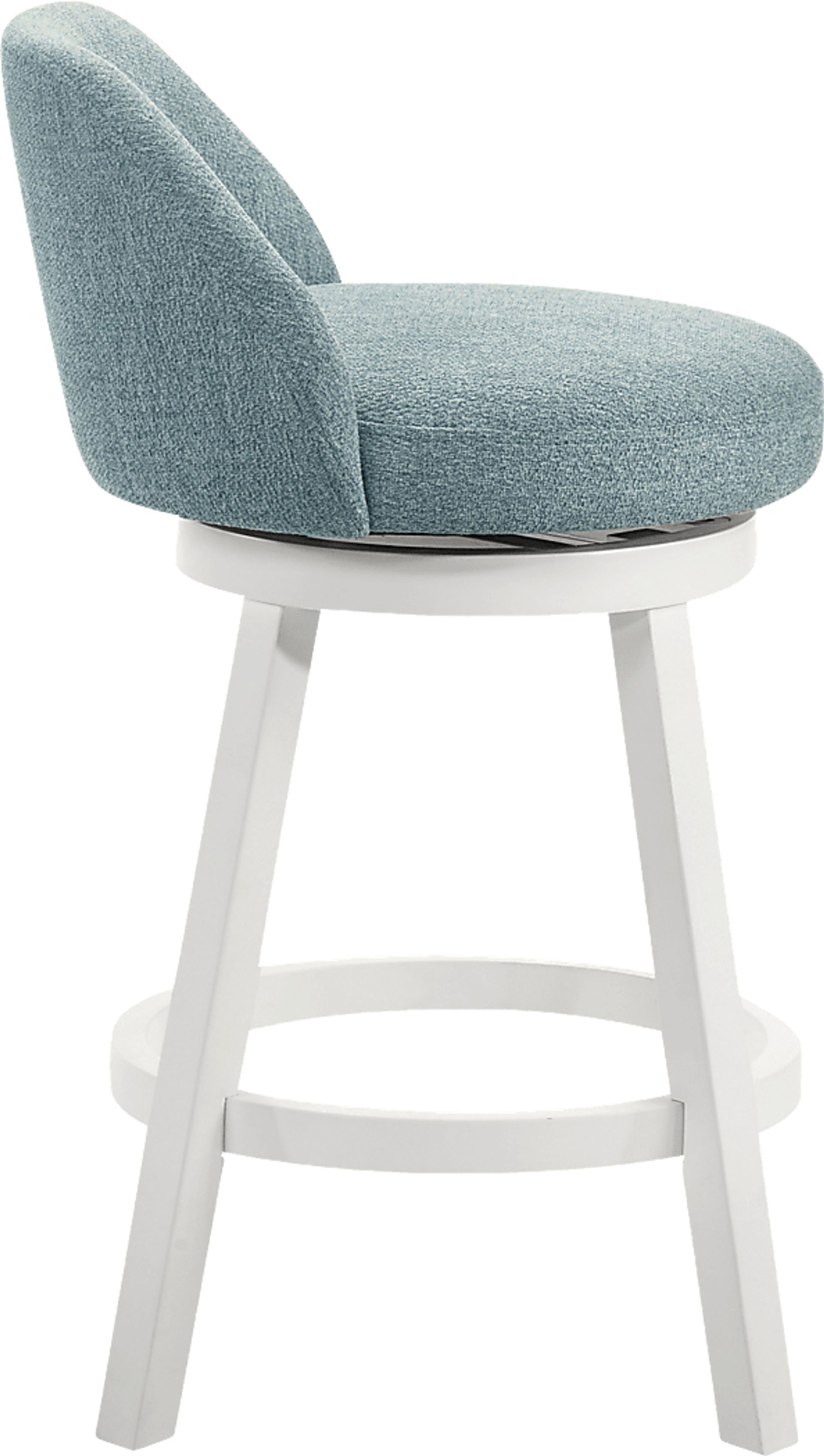 Peachworld Blue Swivel Counter Height Stool - Image 7