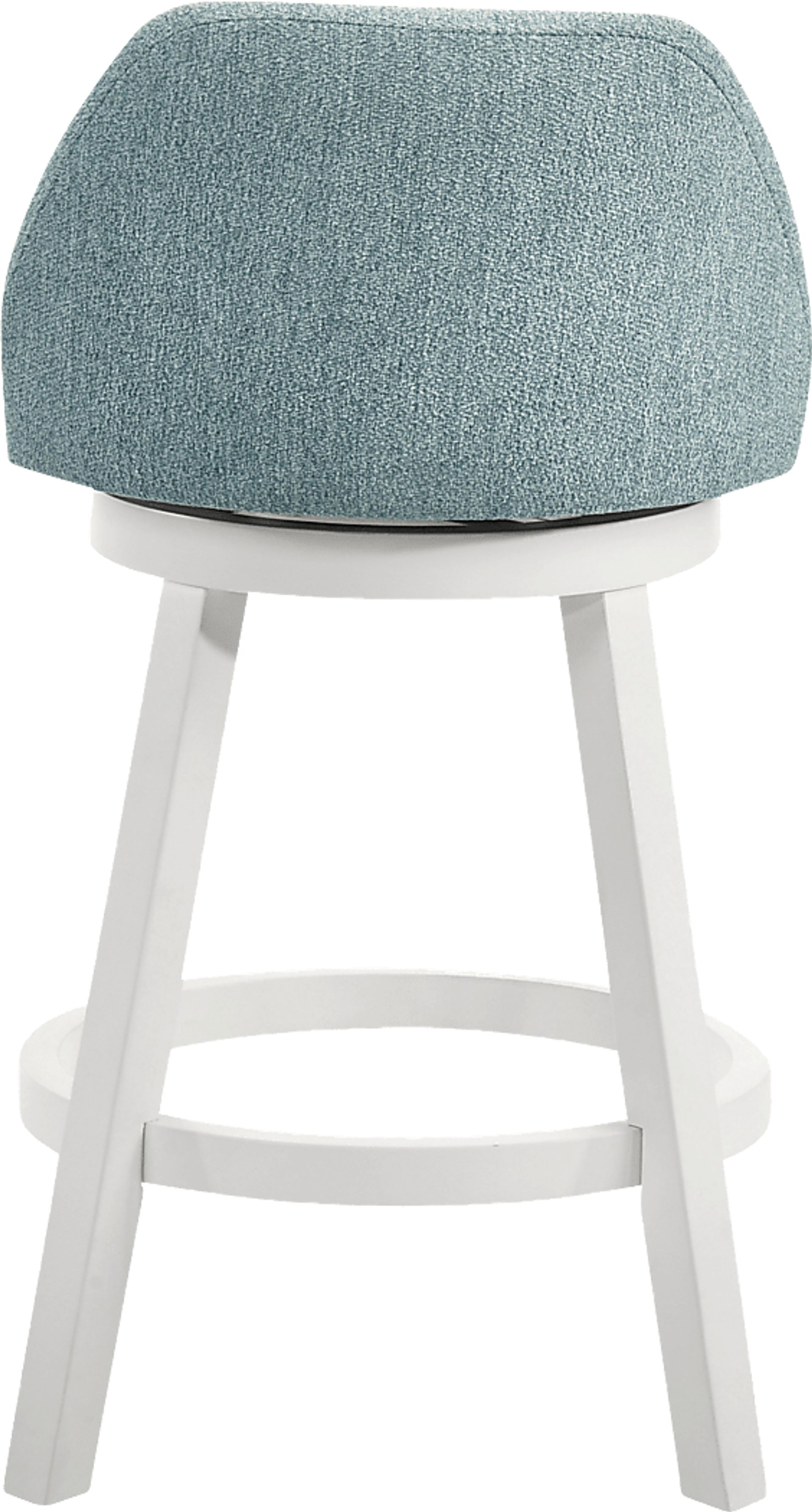 Peachworld Blue Swivel Counter Height Stool - Image 8
