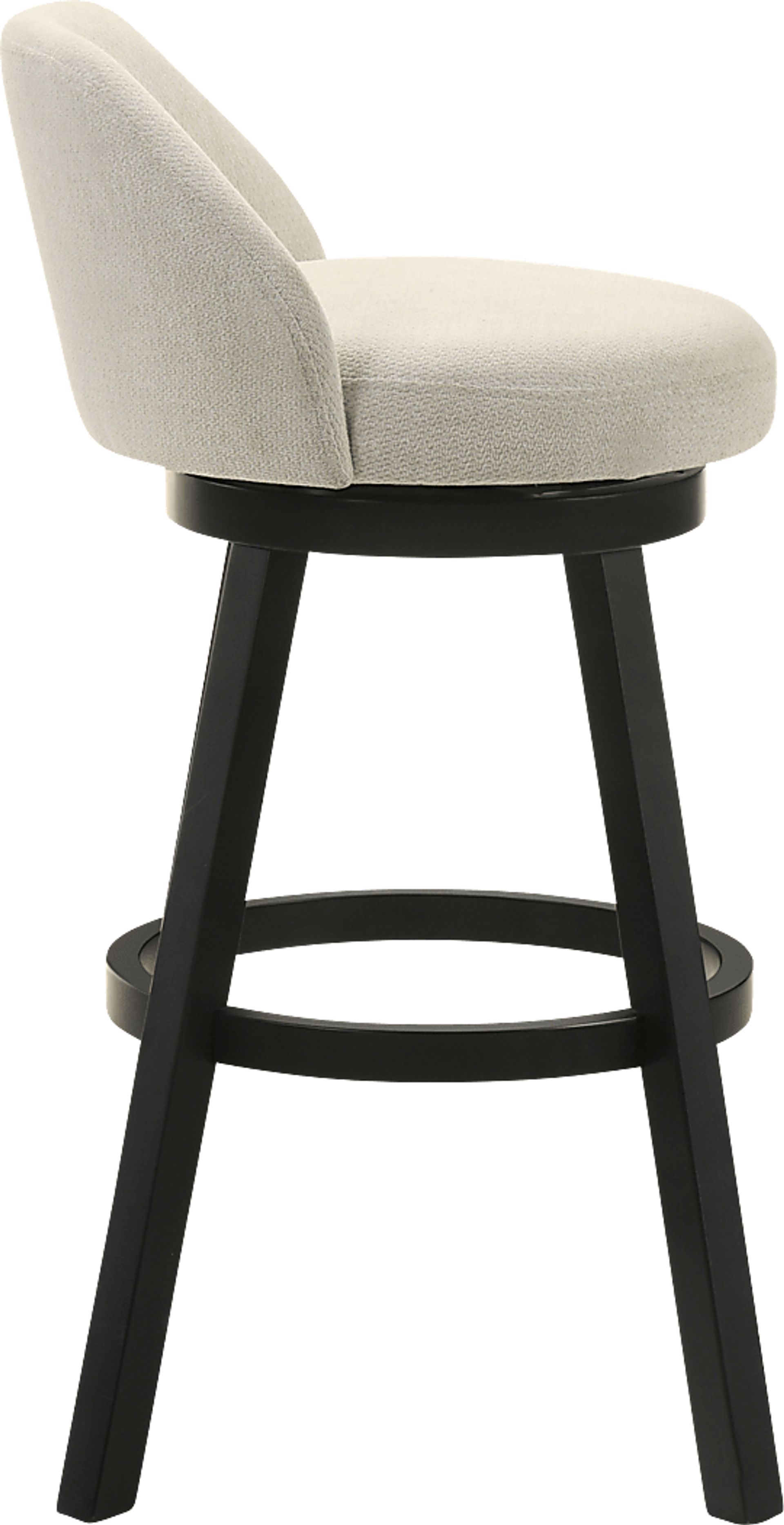 Peachworld White Swivel Barstool - Image 8