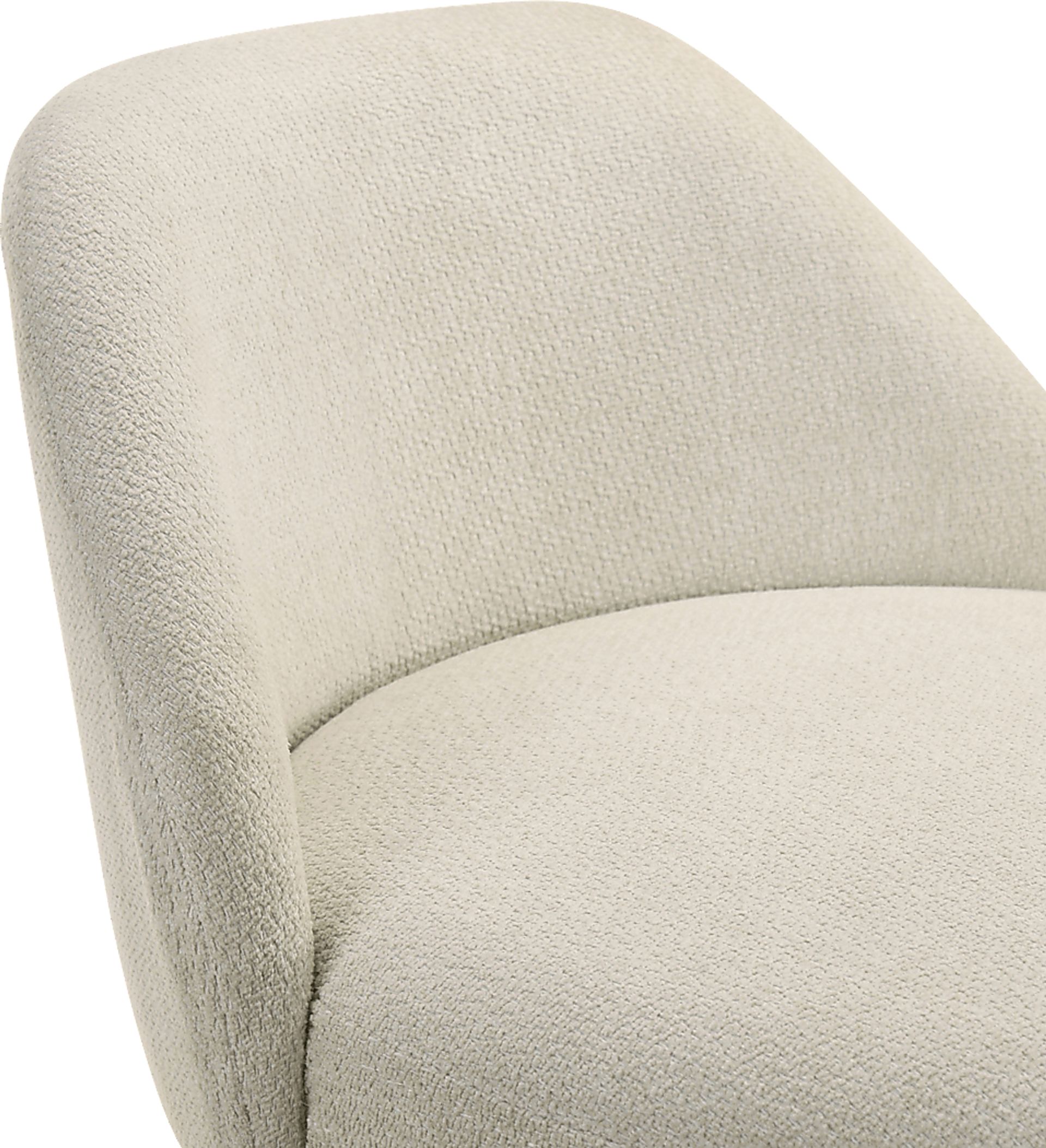 Peachworld White Swivel Barstool - Image 10