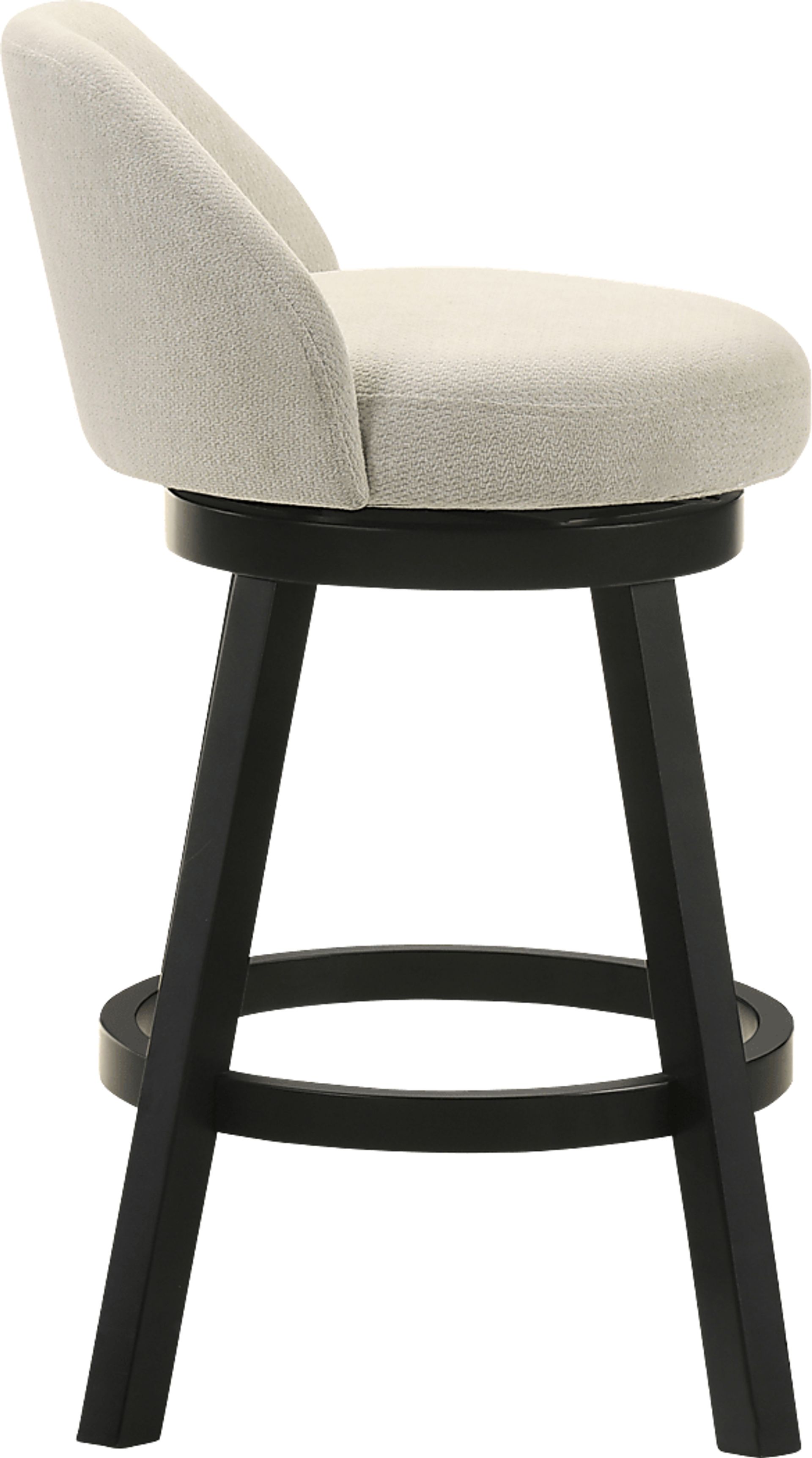 Peachworld White Swivel Counter Height Stool - Image 7