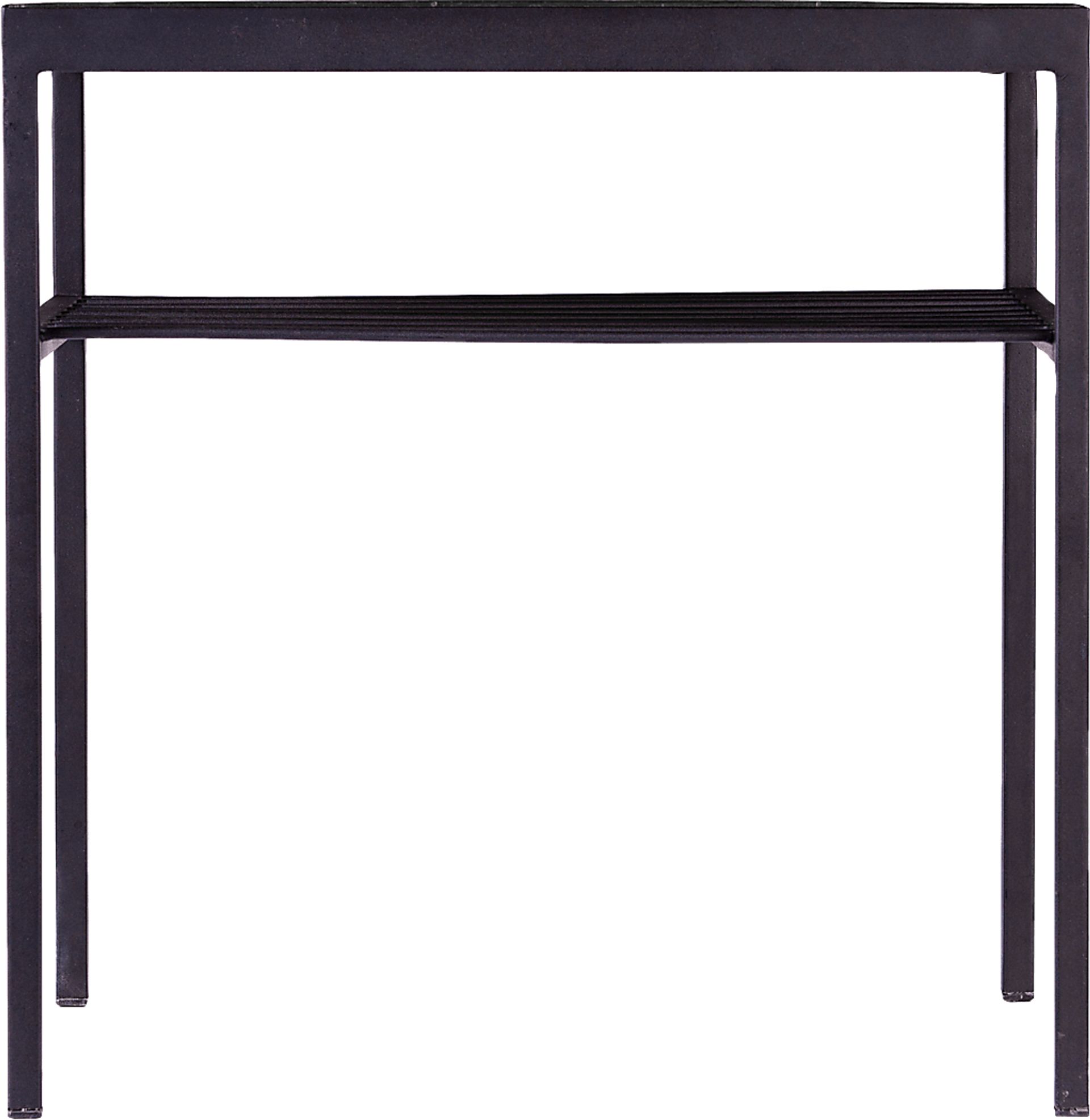 Peapatch Black Outdoor End Table - Image 4