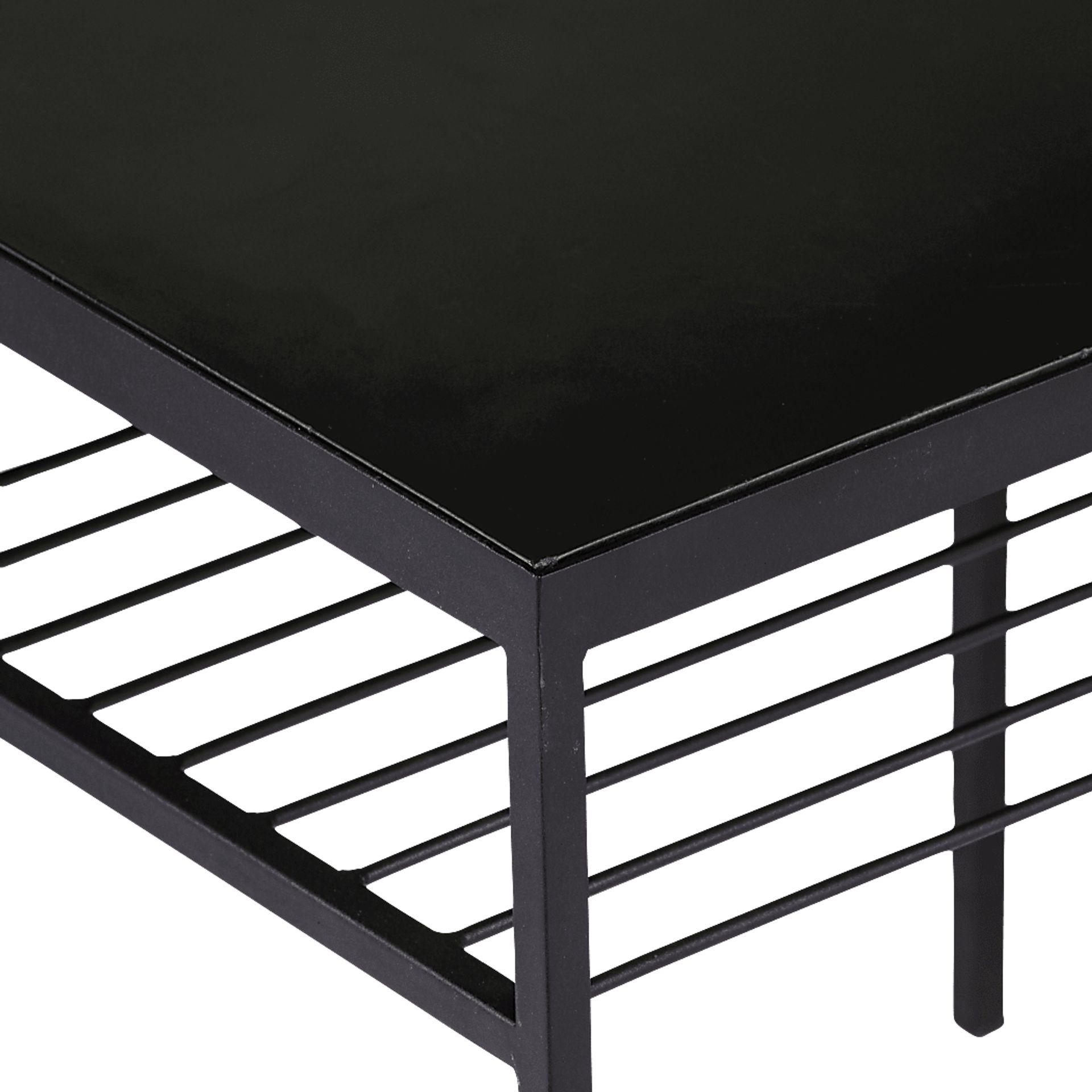 Peapatch Black Outdoor End Table - Image 5