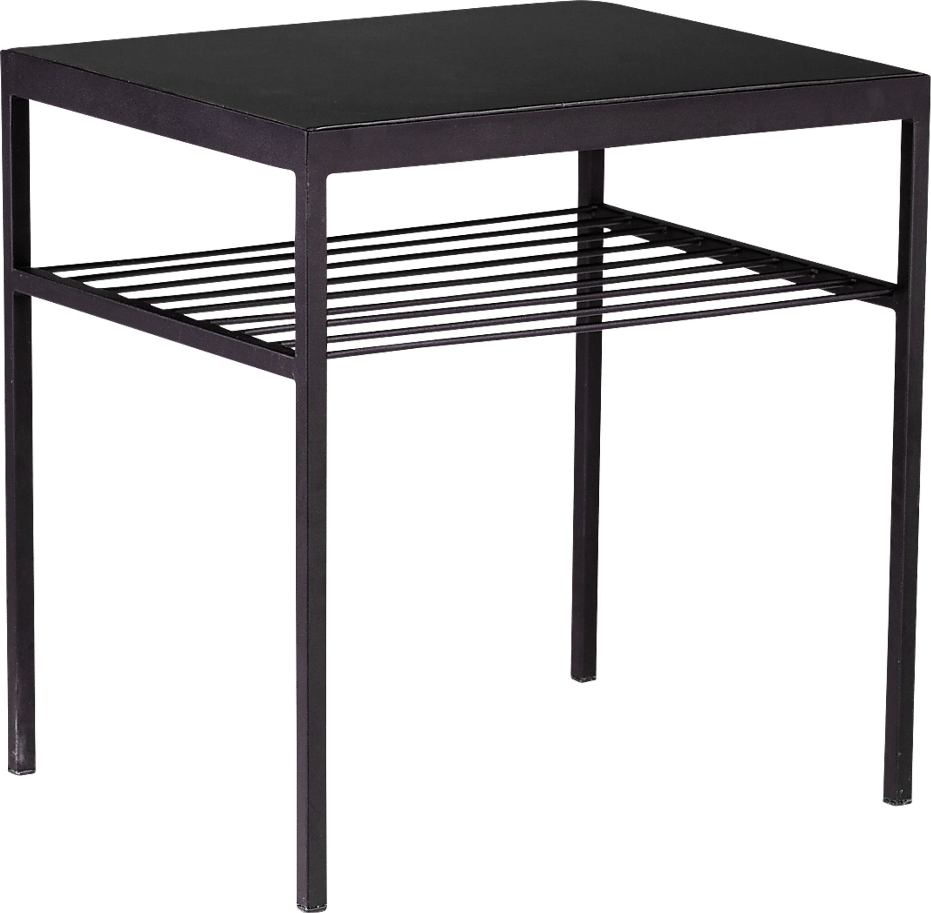 Peapatch Black Outdoor End Table - Image 1