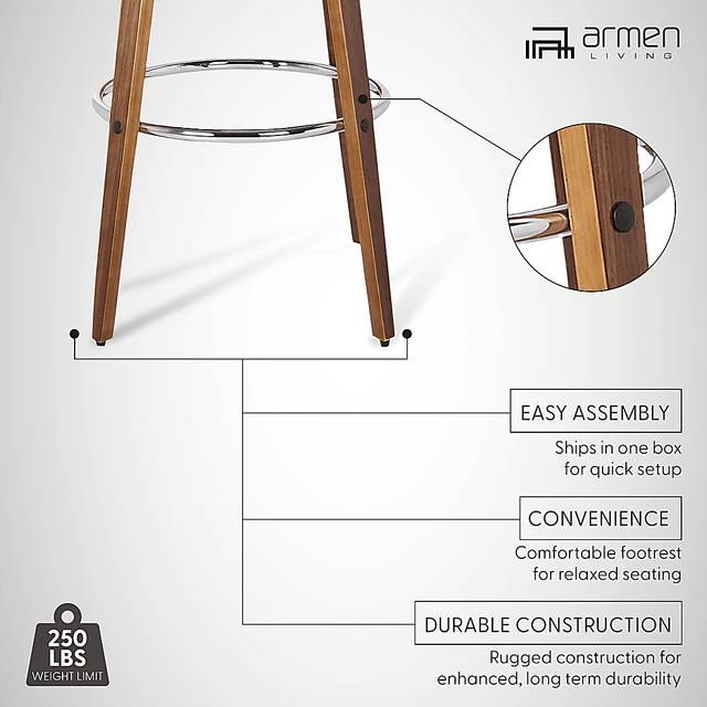 Pearllight Cream Barstool - Thumbnail - Image 5