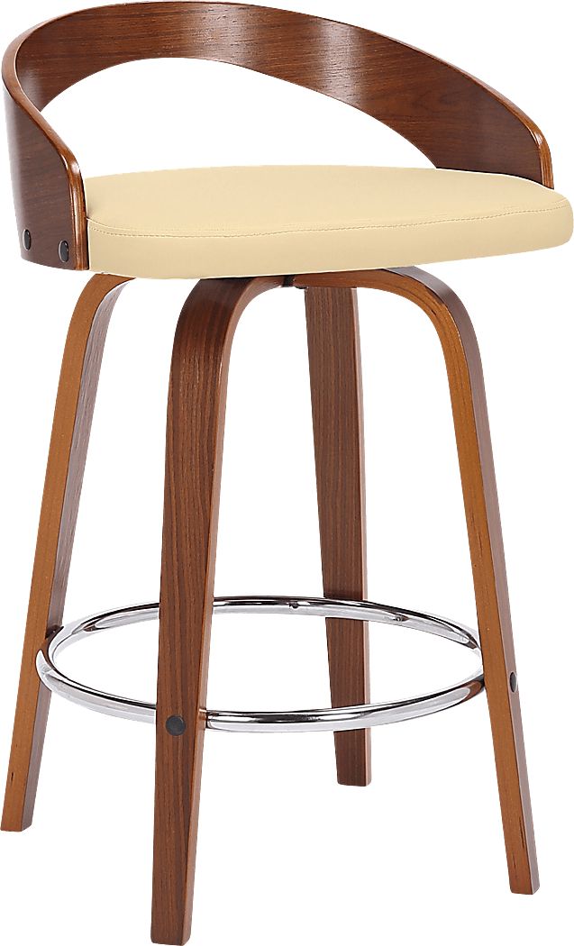 Pearllight Cream Counter Height Stool