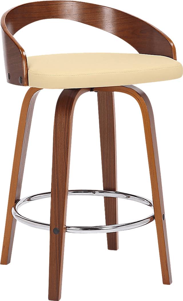 Pearllight Cream Counter Height Stool - Thumbnail - Image 1