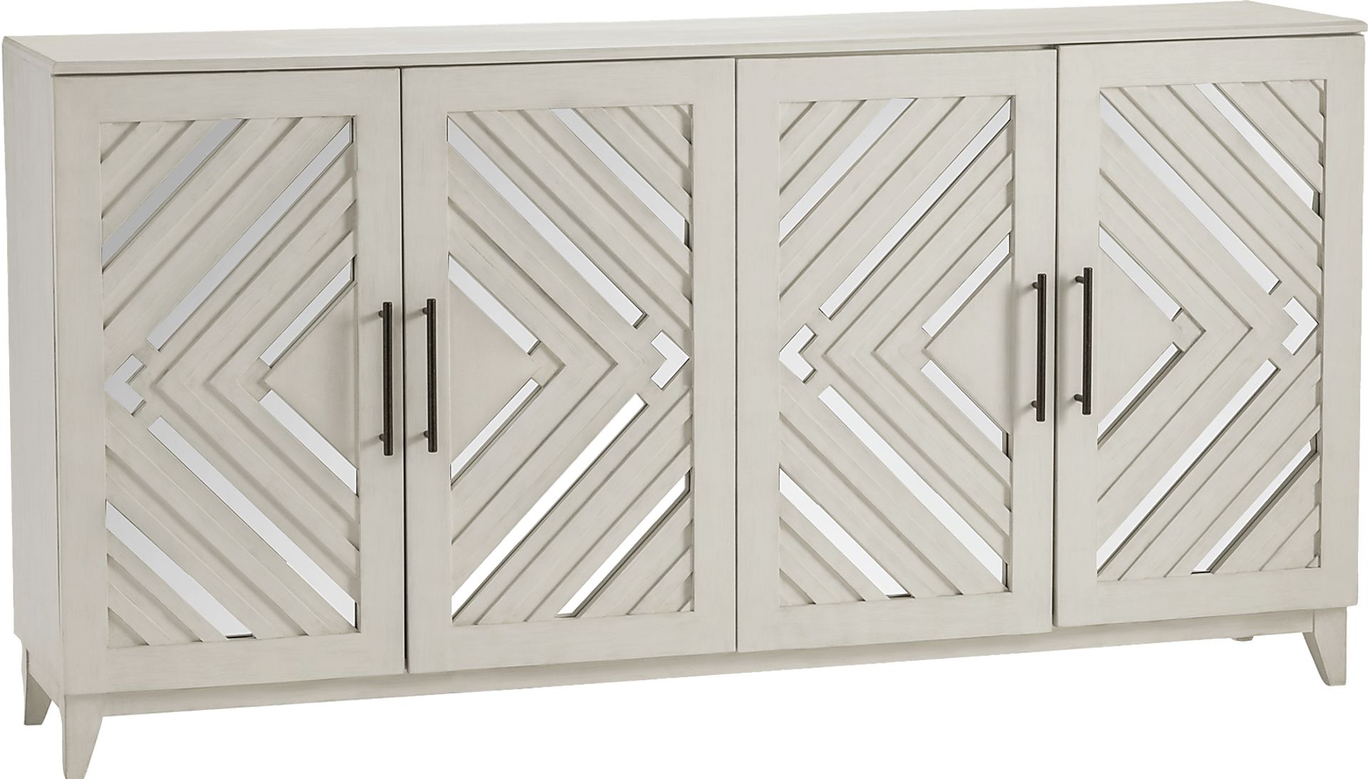 Pearlman White Credenza - Image 2
