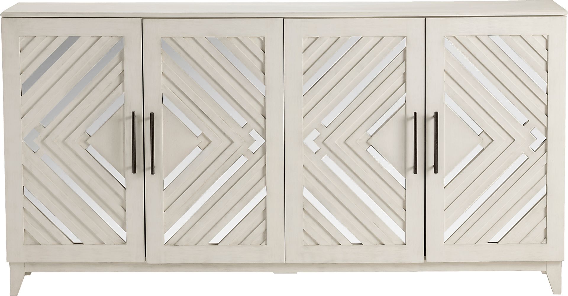 Pearlman White Credenza - Image 1