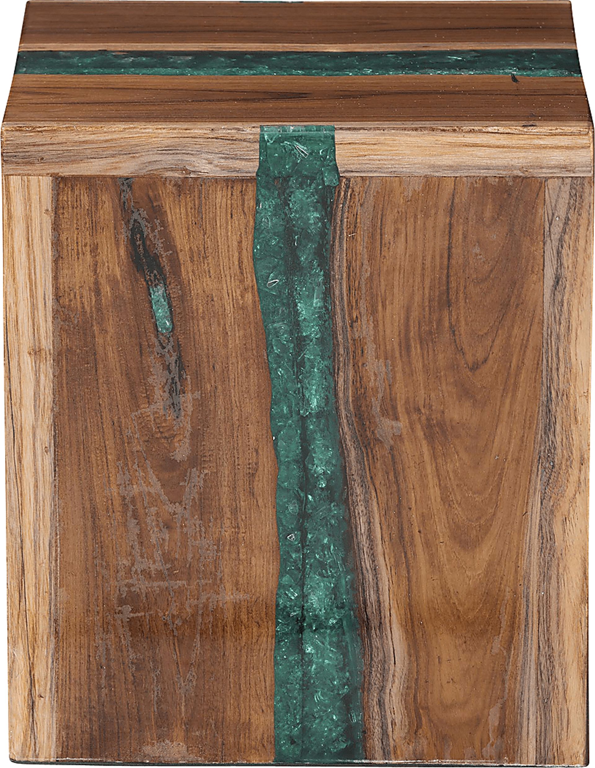 Pearlstone Brown Square End Table - Image 5