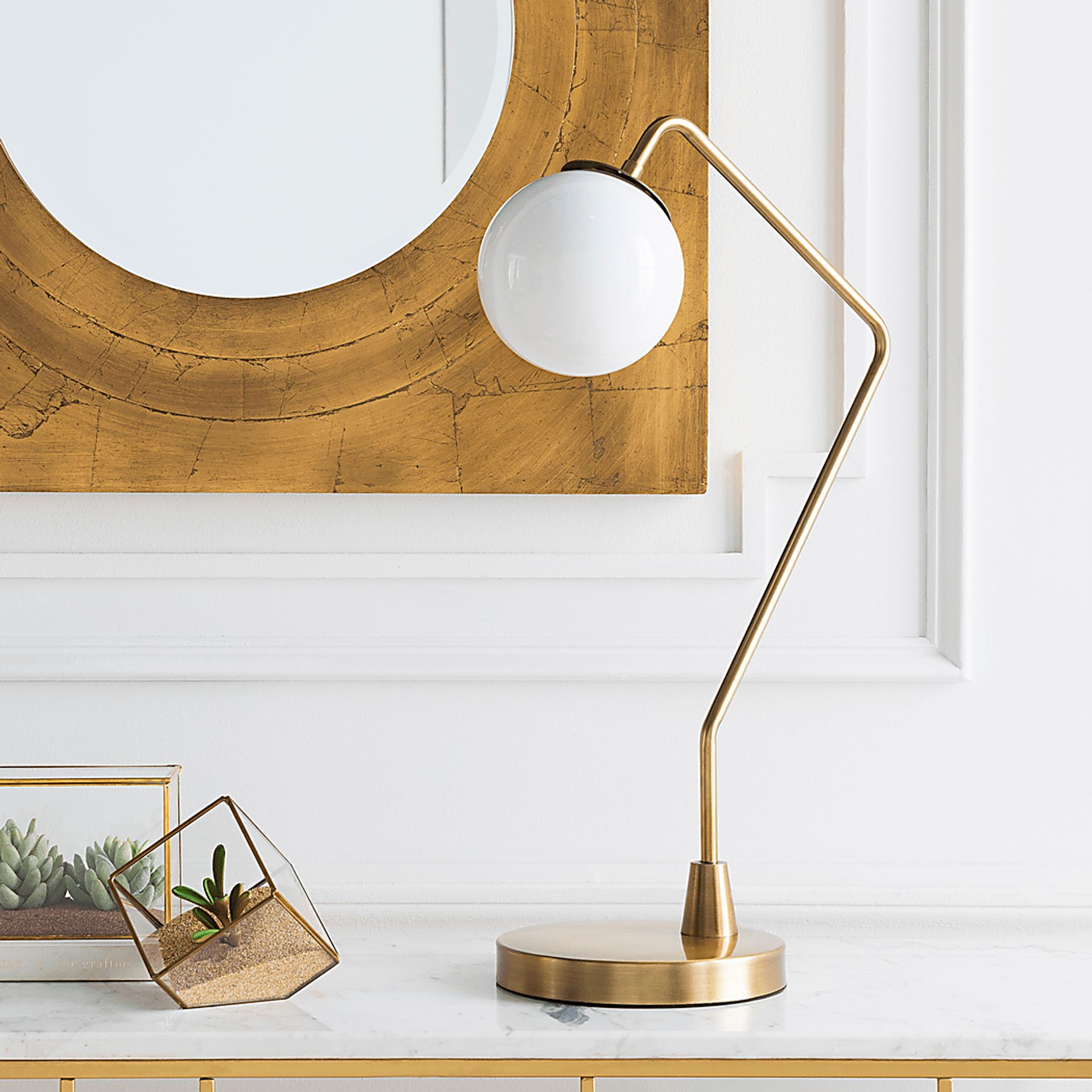 Pearsall Hollow Gold Lamp - Image 2