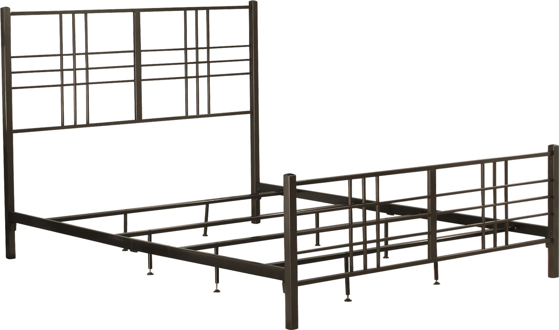 Pearstone Gray Twin Panel Bed - Image 1