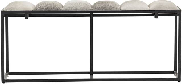 Pearton Black Accent Bench - Thumbnail - Image 2