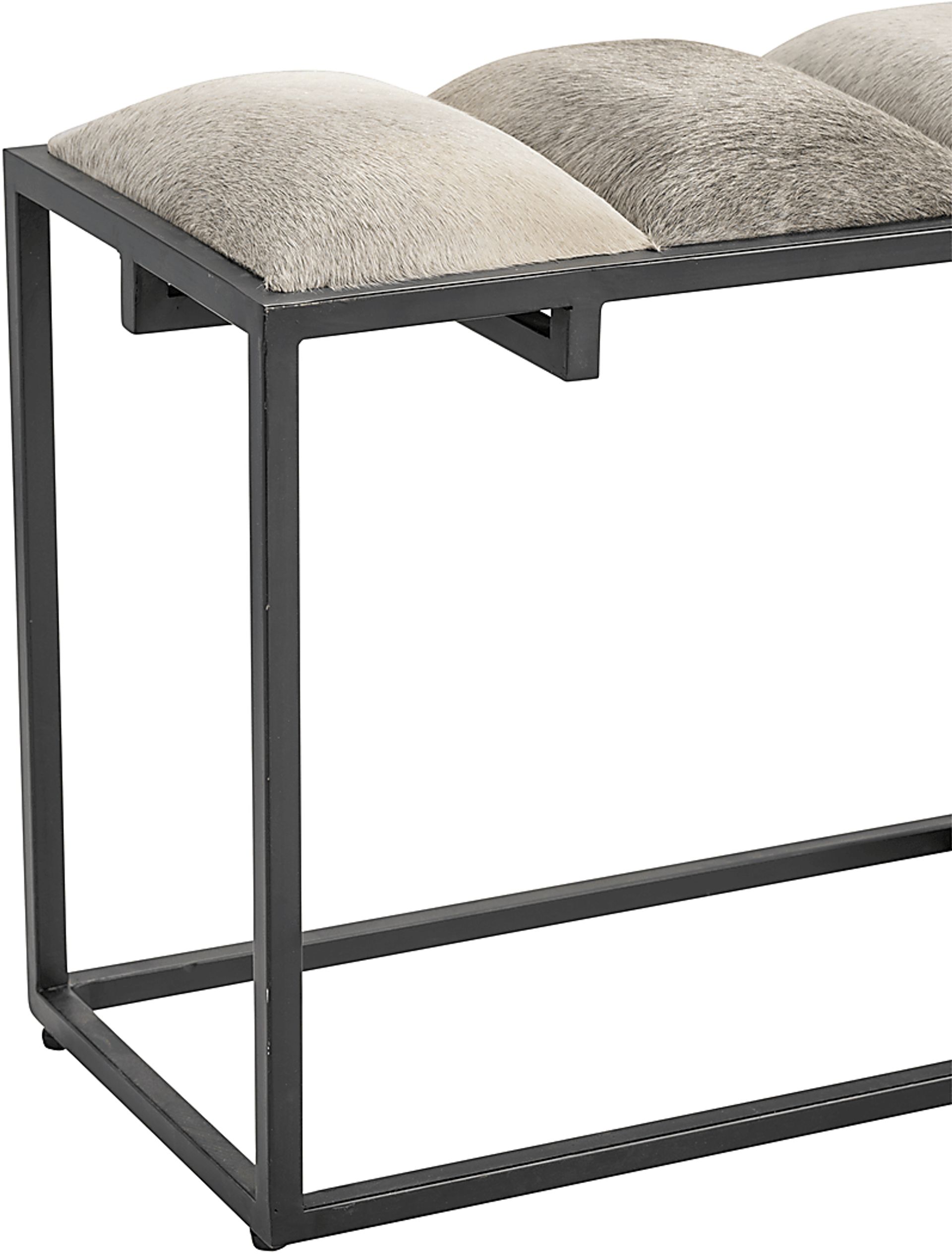 Pearton Black Accent Bench - Image 3