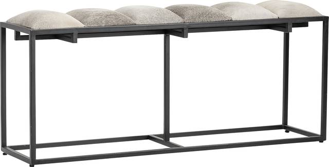 Pearton Black Accent Bench - Thumbnail - Image 1