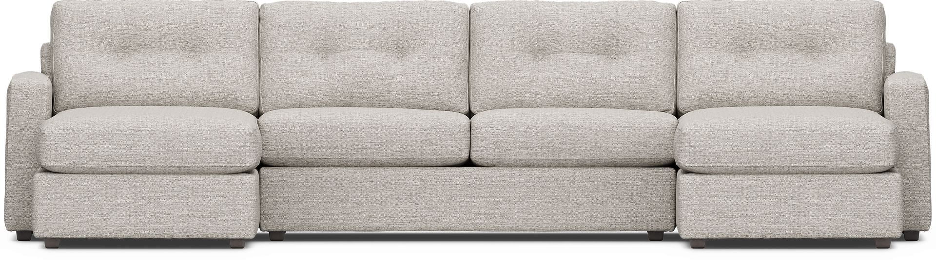 Pebble 3 Pc ModularOne Gel Foam Sleeper - Image 4