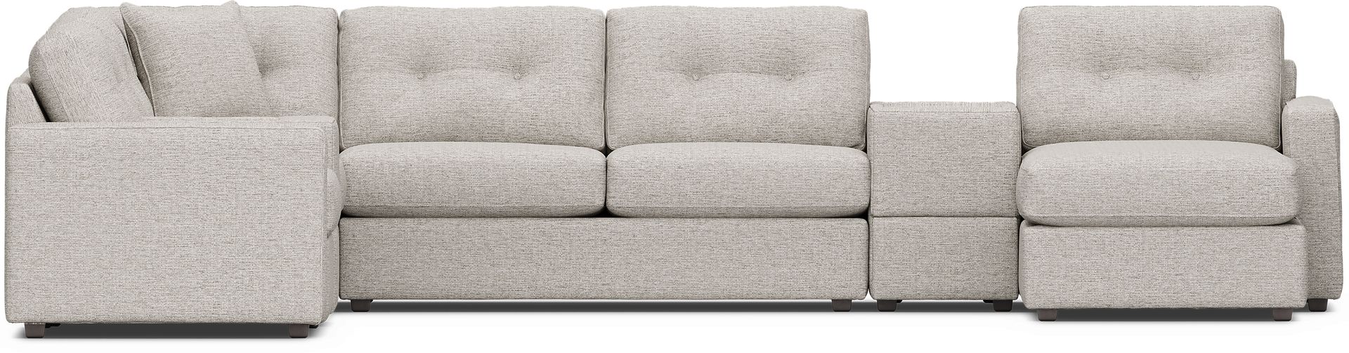Pebble 7 Pc ModularOne Gel Foam Sleeper - Image 5