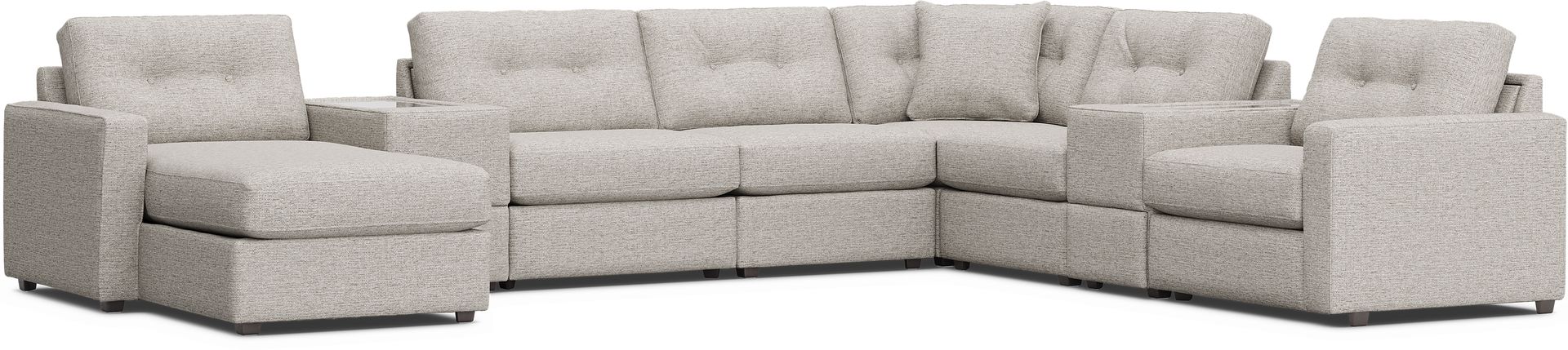 Pebble 8 Pc Power Reclining ModularOne - Image 4