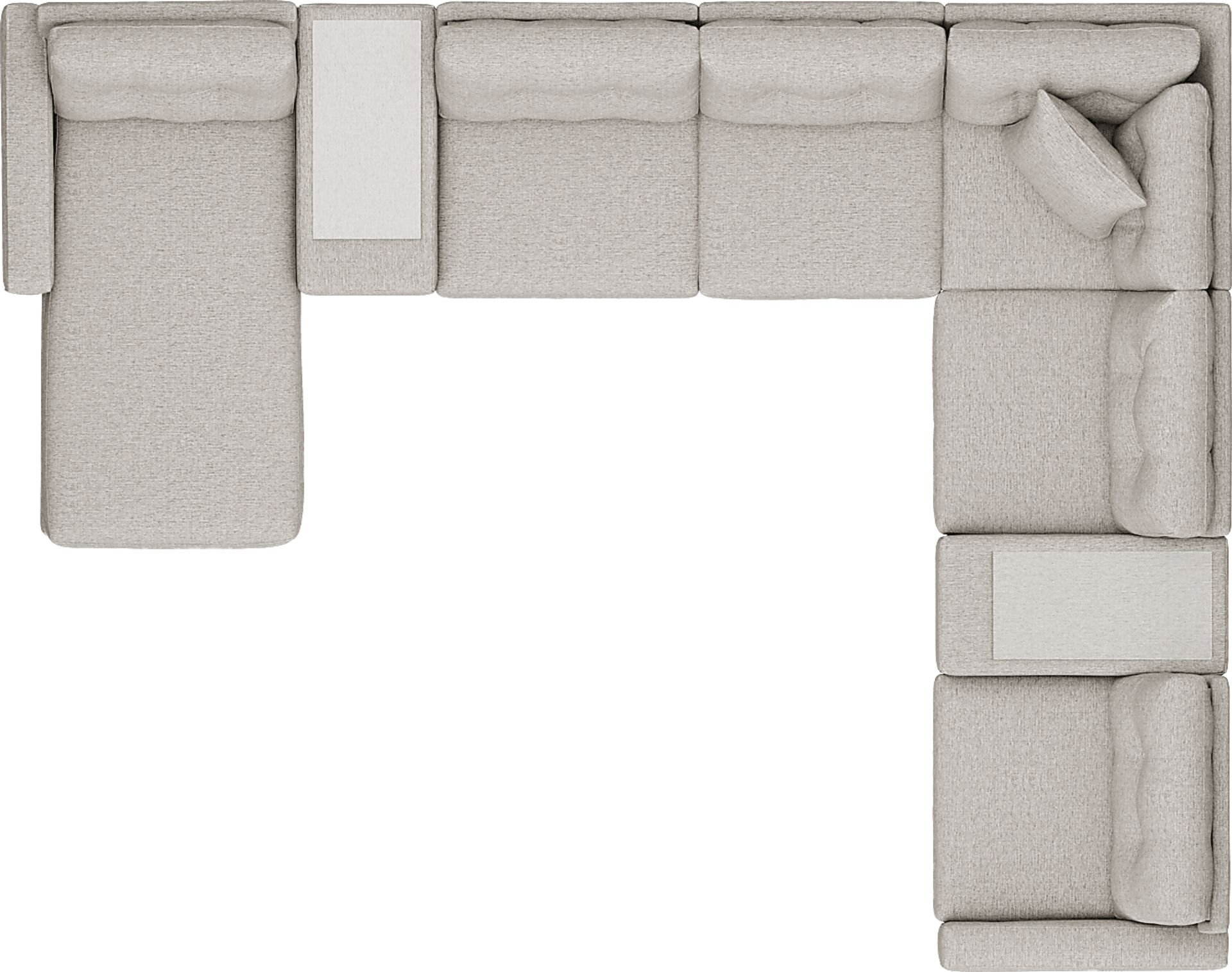 Pebble 8 Pc Power Reclining ModularOne - Image 5