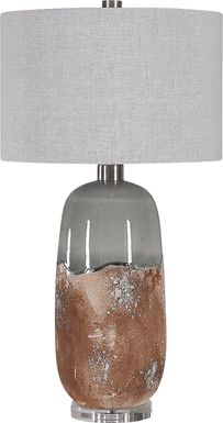 Pebbleton Gray Lamp