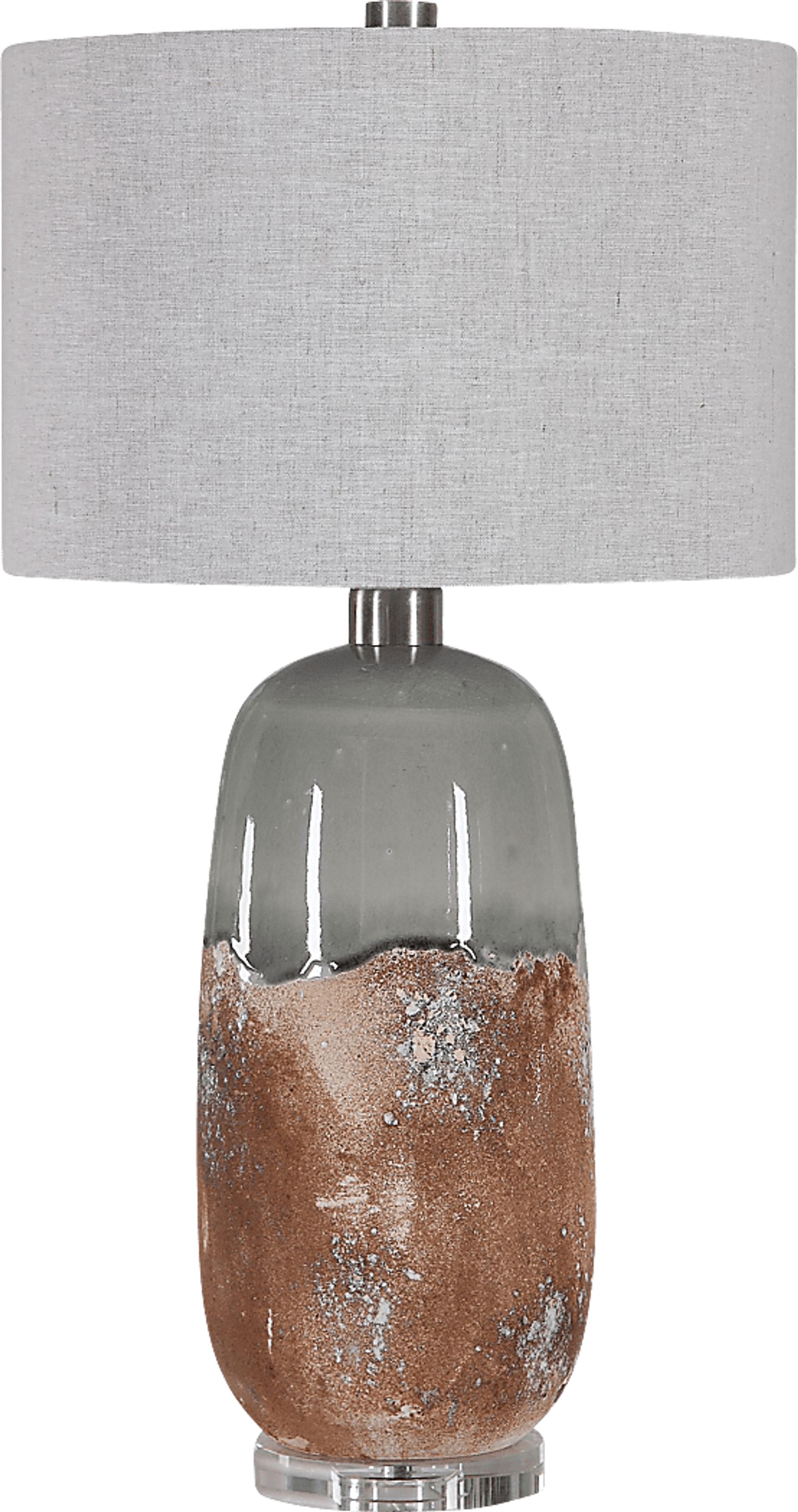 Pebbleton Gray Lamp - Image 1