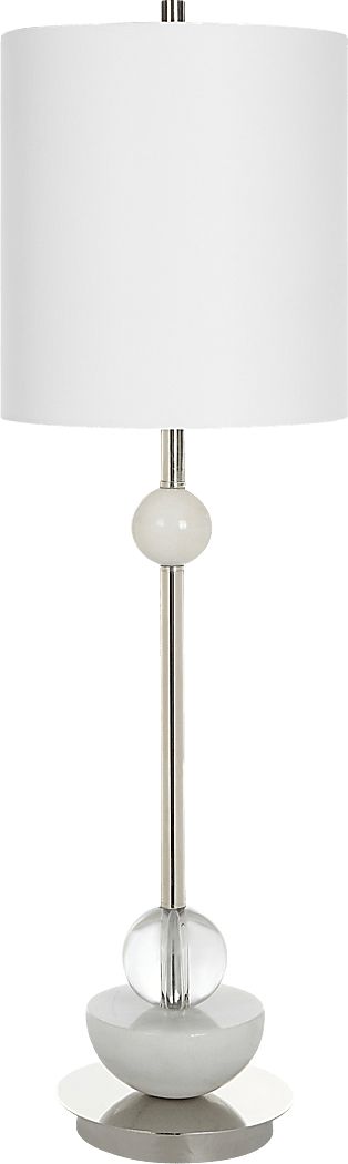 Pecky Oaks Silver Lamp