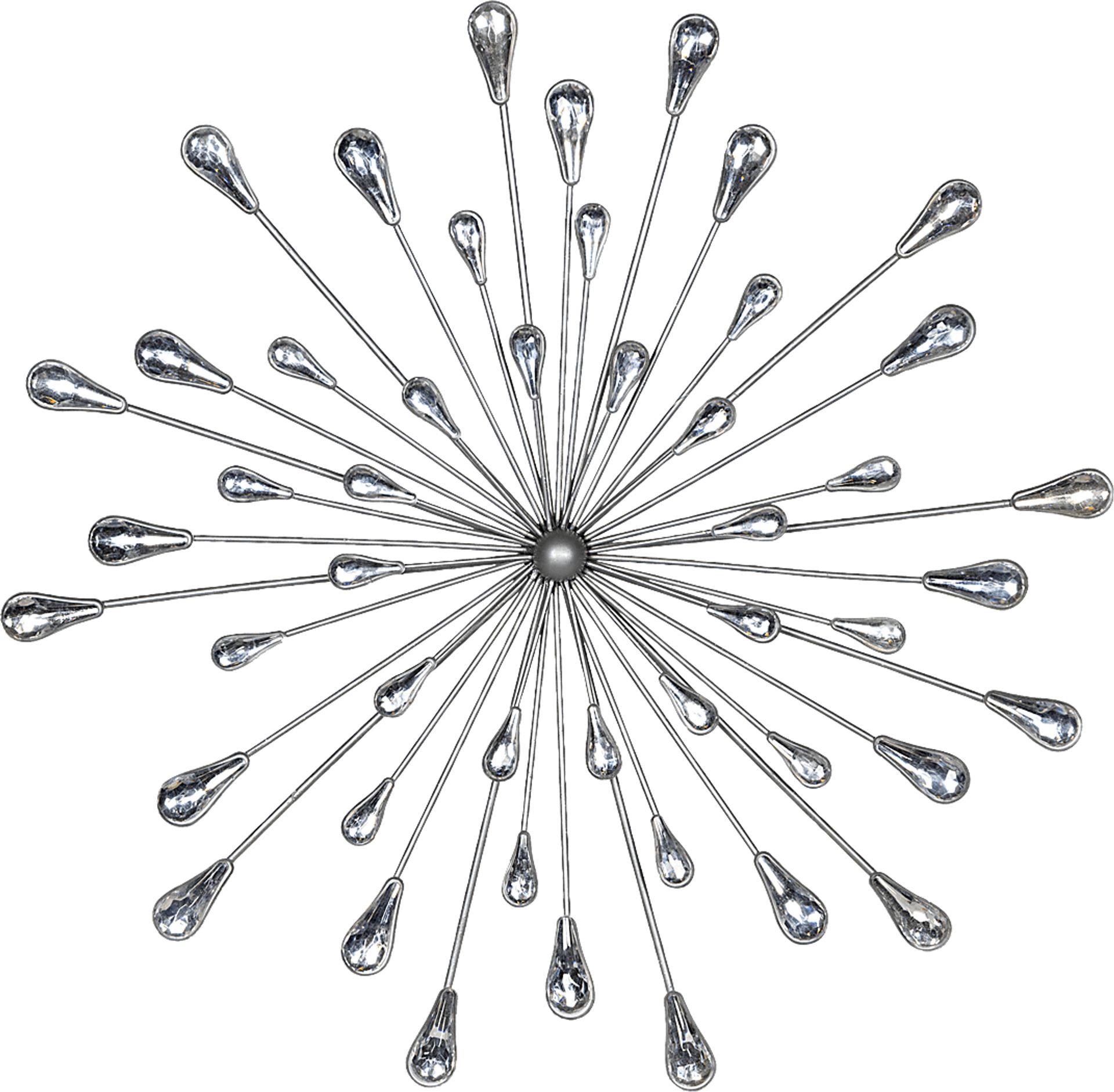 Pecore Silver Wall Decor - Image 1