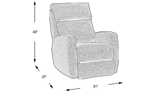 Dimension Image. Please refer to the Dimension Tab on this page for dimension details.